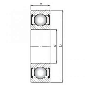 15 mm x 42 mm x 13 mm  ISO 6302 ZZ deep groove ball bearings