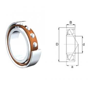 15 mm x 42 mm x 13 mm  ZEN S7302B angular contact ball bearings